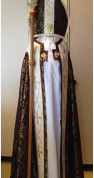 Costume St-Nicolas - M569, violet
