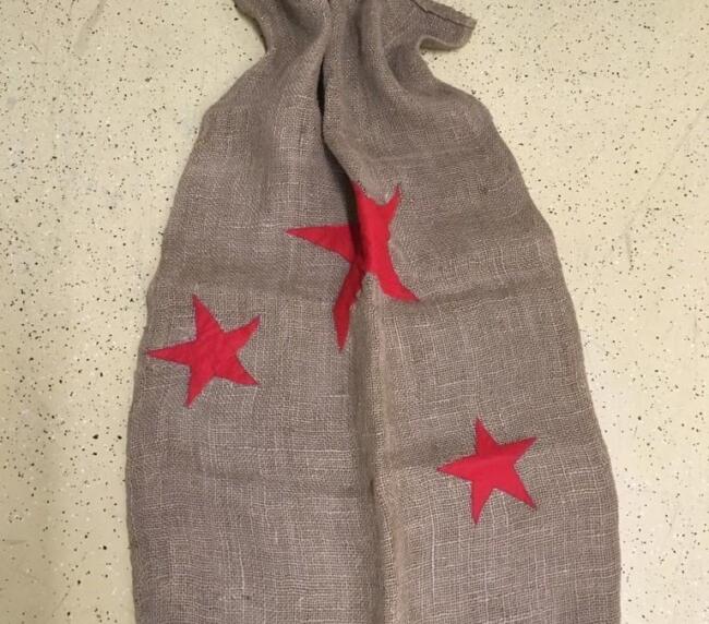 Sac avec étoiles grand