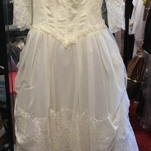 Robe de princesse blanc cassé Gr. 38
