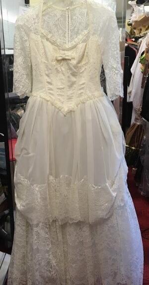 Robe de princesse blanc cassé Gr. 38