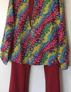 Chemise à cœur et création du pantalon, Bandana Gr. L