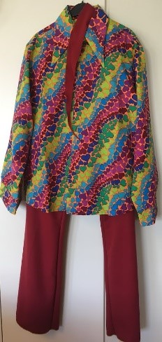 Chemise à cœur et création du pantalon, Bandana Gr. L
