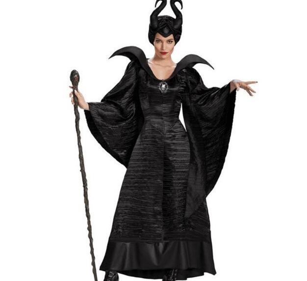 Costume Maléfique Taille M Robe et corne