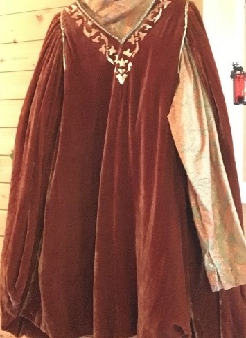 Romeo en velours pantalon, chemise chasuble Gr. M