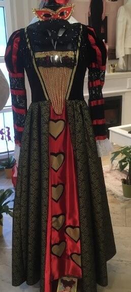 Reine des cœurs robe longue Gr, 38