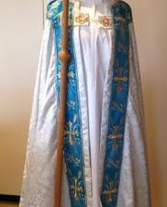 Costume St-Nicolas - M 501 Damassée