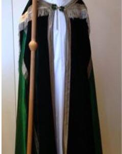 Costume St-Nicolas - M 542 en velours vert