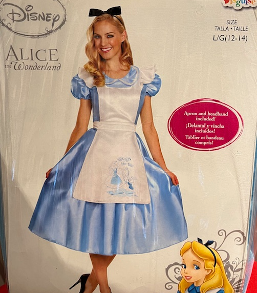 Disney Alice aux pays des merveilles  Taille L