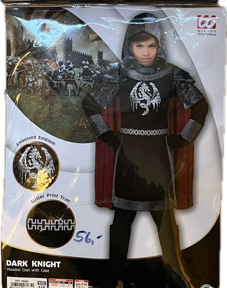 Costume garçon chevalier dark night Gr 116