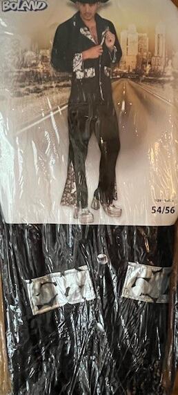Costume Homme Taille 54/56 Veste et pantalon en noir