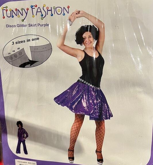 Disco Robe Taille   TU