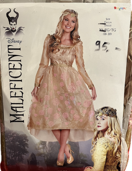 Maléfique Belle Robe Disney Taille L-G (12-14)