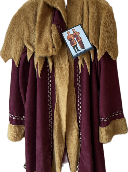 Russe Veste avec toque   Gr TU
