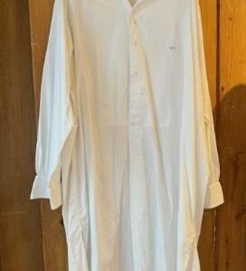 Long chemise blanche 1930 Gr. L