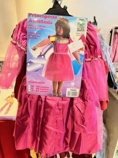 Robe rose Gr. 6 ans