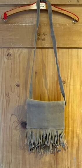 Sac en bandoulière en cuir Hippie