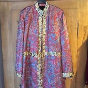 Ali Baba Veste en paillette pantalon et grand chapeau Gr. L