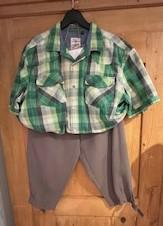 1950-1960 Pantalon golf chemise Gr. 46