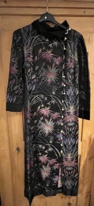 Robe nouvelle Année Thai en soie gr. 38