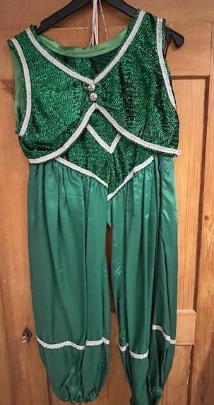Suleka Bustier vert pantalon sac Gr. 40