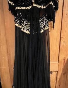 Danseuse d’harem jupe Bustier et coiffe voile Gr. 38