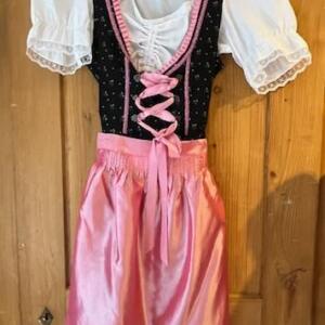 Dirndl Rubies Gr. 44 Robe tablier blouse