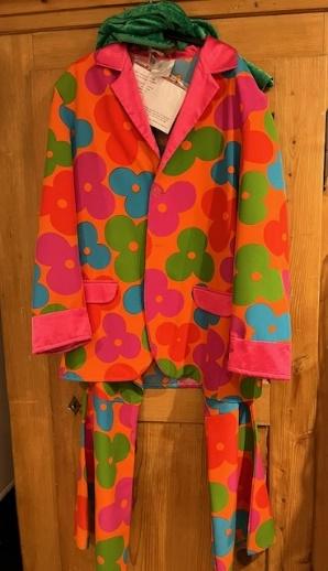 Hippie veste et pantalon Gr. 38