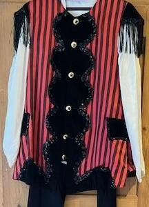 Pirat Homme luxe panatlon chemise gilet bandana Gr. L