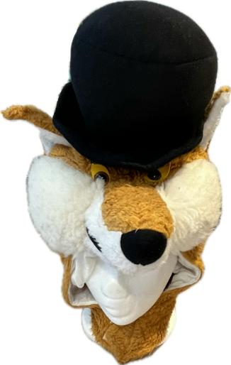 Renard Combinaison avec oreilles et tête visage libre