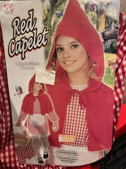 Costume enfant 8-10 ans Robe, cape capuchon neuf