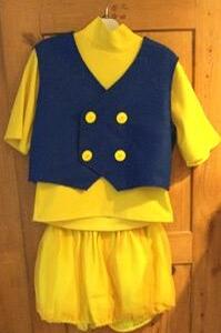 Caneton Gr. L Pull, gilet short en tulle