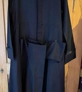Don Camillo Robe longue et ceinture a la taille Gr. L