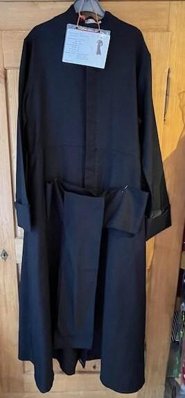 Don Camillo Robe longue et ceinture a la taille Gr. L