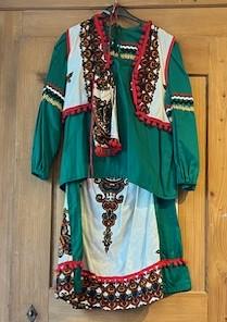 Création Enfant Mexique Jupe blouse gilet sac Gr.