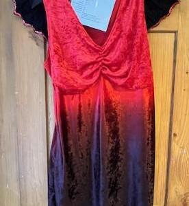 Devil Lady robe et ailettes Gr. XL