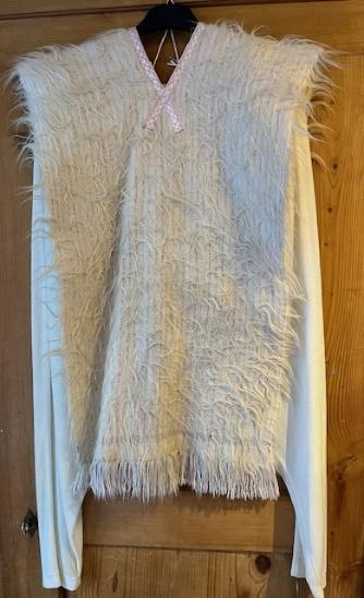 Chiapas Mexique pantalon et gilet en laine poil Gr. M