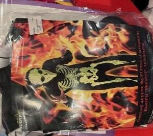 Costume adulte luminescences masque TU