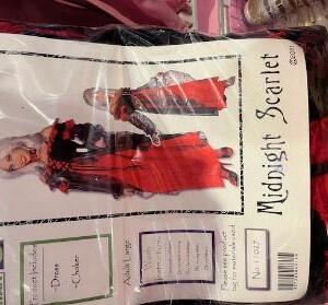 Midnight Scarlet Robe rouge Gr. L