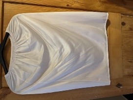 1970 Jupon blanc Gr. M