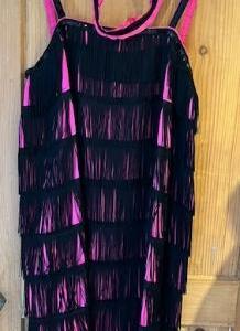 Robe Charleston noir pink Gr. 40-42 neuf