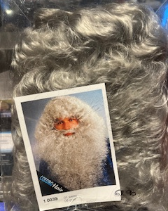 Perruque er barbe grise Merlin