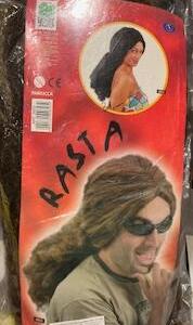 Perruque Rasta brun