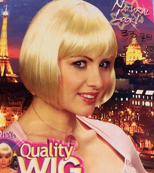 Perruque blonde