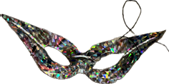 Loup brillant multicolores