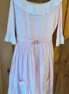 Robe Brigitte Bardot (mariage) 1960 ceinture jupon