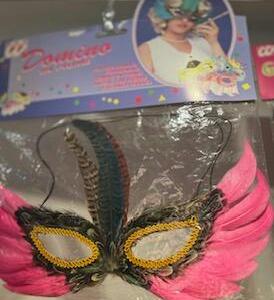 loup plume rose