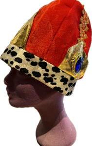 Bonnet de roi rouge