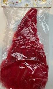Ailes en plumes rouge 45 cm