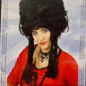 Perruque Roccoco noir
