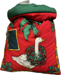 Sac de cadeaux de noël doublée et ouaté création